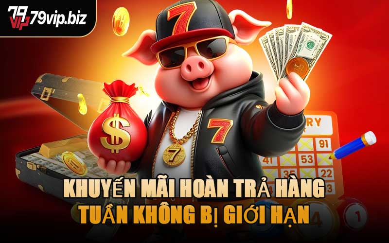 Khuyến Mãi Hoàn Trả Hàng Tuần Không Bị Giới Hạn